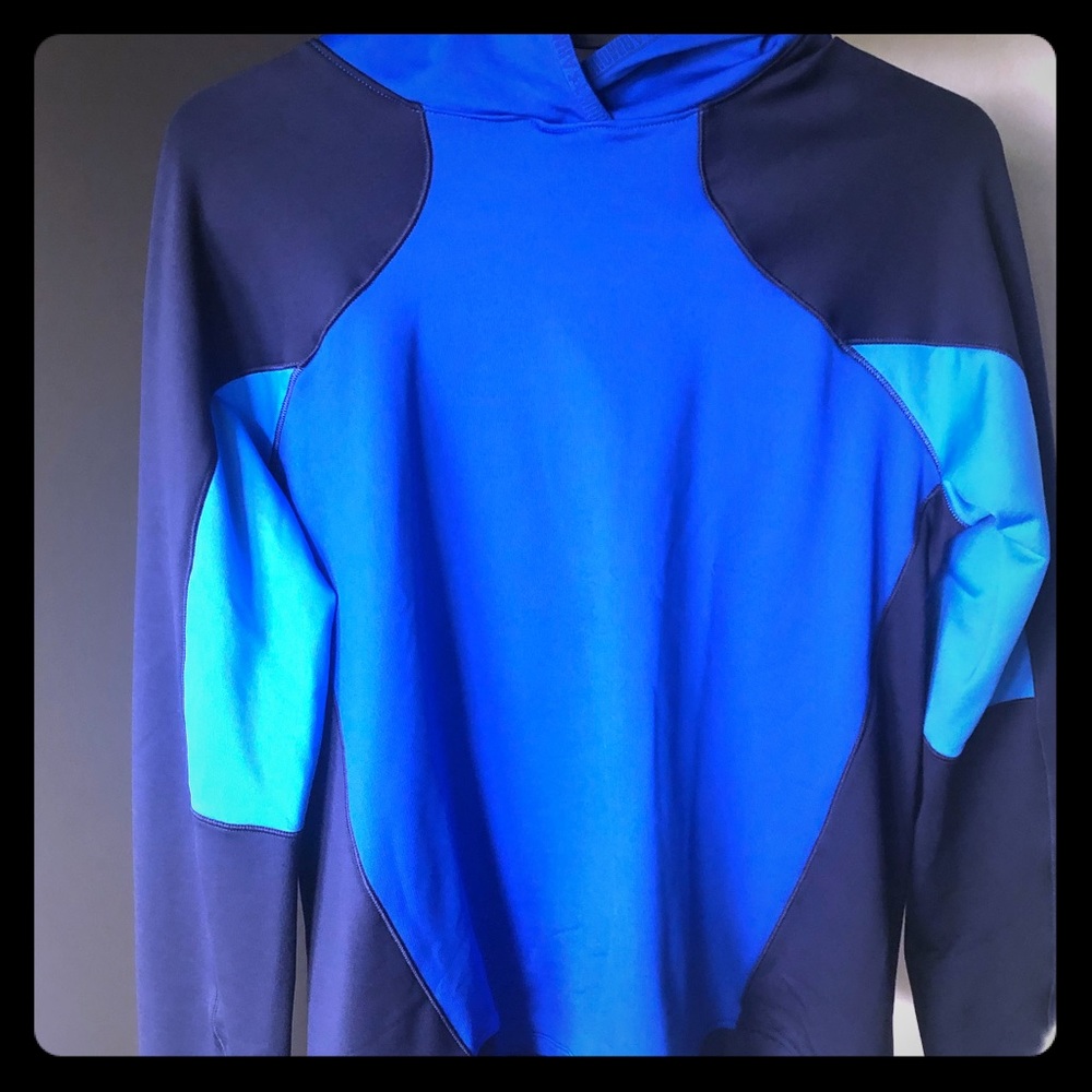 Under armour blue hoodie